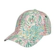 thumbnail image 1 of Vsdgher Watercolor Tiger Classic Low Profile Baseball Cap Golf Dad Hat Adjustable Hats Men Women Unconstructed Cap, 1 of 6