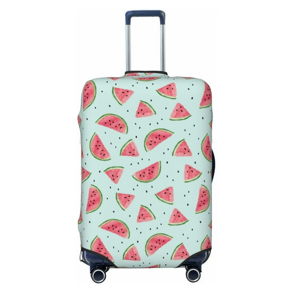 Vsdgher Watermelon Print Luggage Cover Washable Suitcase Cover Protector Anti-scratch Suitcase cover Fits 18-32 Inch Luggage
