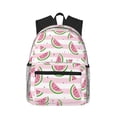 thumbnail image 1 of Vsdgher Watermelon Print Unisex Large Capacity Bookbag Schoolbag Casual Daypack for High School/College/Teens/Travel/Work, 1 of 8