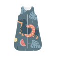 Vsdgher Watermelons Dachshunds Baby Sleep Sack, Sleeveless Baby