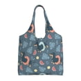 thumbnail image 1 of Vsdgher Watermelons Dachshunds Print canvas Tote Bag, Lightweight Cloth Bags, Suitable for shopping, groceries, travel, 1 of 4