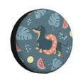 thumbnail image 1 of Vsdgher Watermelons Dachshunds for Spare Tire Cover, Tire Wheel Protector Wheel Cover Fit for Truck,Trailer,RV,SUV,Camper and Most Vehicle-16 inch, 1 of 6