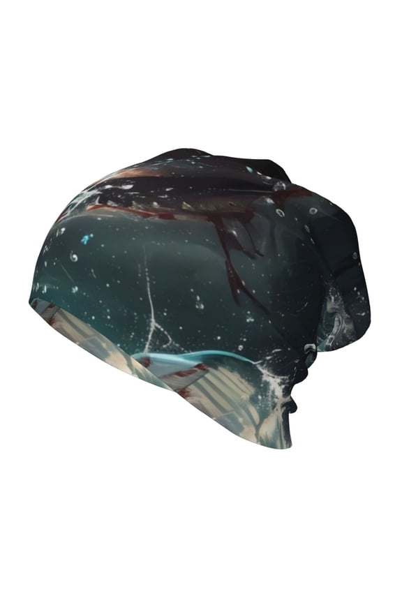 Wave Ocean Animal Shark Toddler Beanie Baby Boys Girls Beanies Kids Winter Hats Children Knit Warm Caps