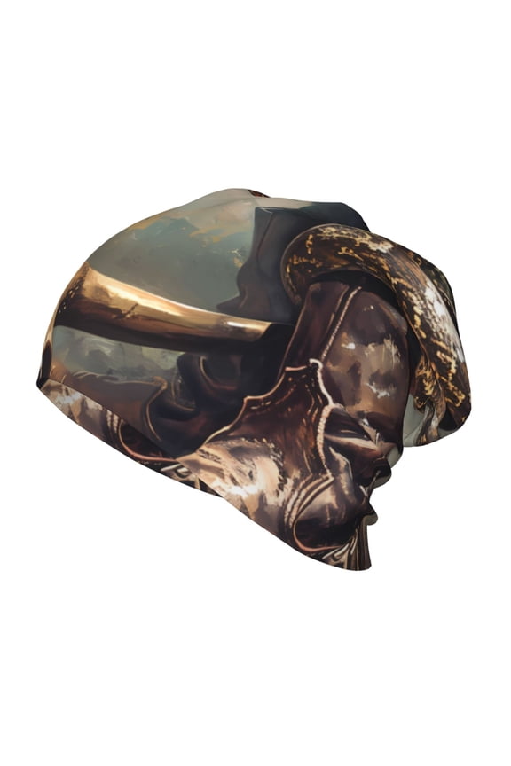 Western Cowboy Snake Ram Skull Toddler Beanie Baby Boys Girls Beanies Kids Winter Hats Children Knit Warm Caps