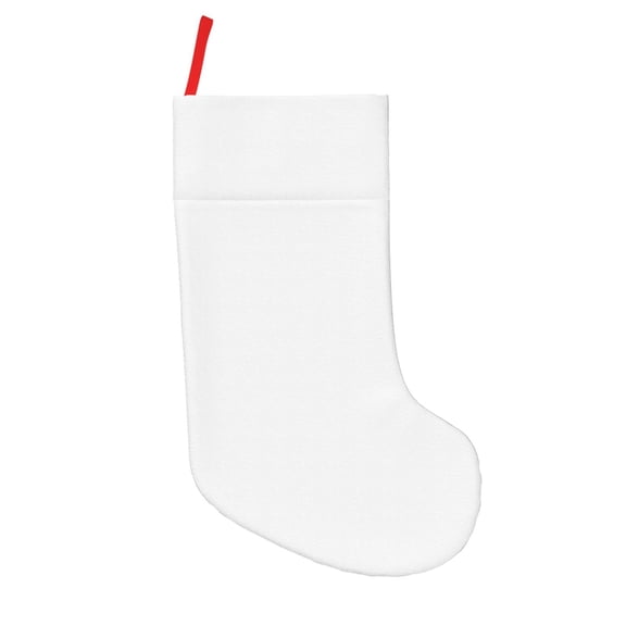 Vsdgher White Christmas Stockings 18 inch Large Kids Stocking Bags Hanging Socks for Christmas Decor Decorations