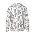 thumbnail image 1 of Vsdgher White goose Print Adult Hoodie Shirts Rash Guard for Men Women,Long Sleeve Sun Protection Fishing Shirts for Athletic Running Swim-3X-Large, 1 of 7