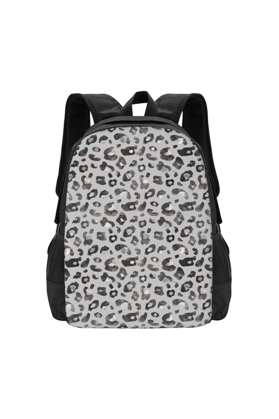 Wild Animal Leopard Print Print Backpack for Women Men School Bookbag with Laptop Compartment for College Work Travel, Simple Fashion Casual Daypack, Fit 15" Laptop