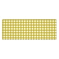 thumbnail image 1 of Vsdgher Yellow Checkboard for Mouse Pad with Stitched Edges,Desk mat for Laptop,Computer & PC, Wristing Pad for Gamer,Office & Home,12 x 31.5 in, 1 of 8