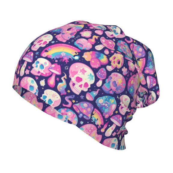 Vsdgher cartoon rainbow Skull Toddler Beanie Baby Boys Girls Beanies Kids Winter Hats Children Knit Warm Caps