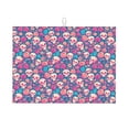 thumbnail image 1 of Vsdgher colorful Skull flower Dish Drying Mat Super Absorbent Drying Mat Large Dish Drying Mats for Kitchen Counter Kitchen Drying Mat 24" x 18", 1 of 7