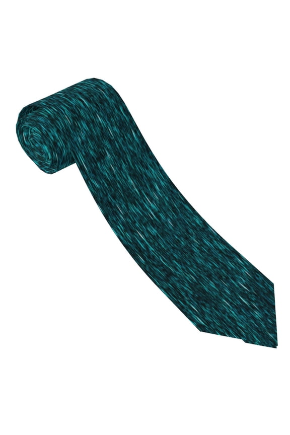 teal sparkling Print Ties for Men 4.7" Formal Necktie Wedding Accessory Men's Business Ties for Wedding Bussiness Work