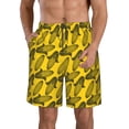 thumbnail image 1 of Vsdgher yellow Corn Men's Beach Shorts, Surfing shorts, Swim trunks, Quick Dry Swim Trunks for Surfing Beach Fun -Medium, 1 of 6