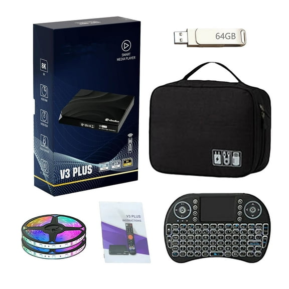 Vseebox V3 Plus 4GB+64GB Storage 6K HDMI Cable Official Authorization