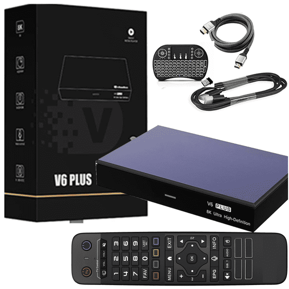 Vseebox V6 Plus 2026 Newest Version Smart Digital Device for Home Entertainment 4GB RAM & 64GB Storage