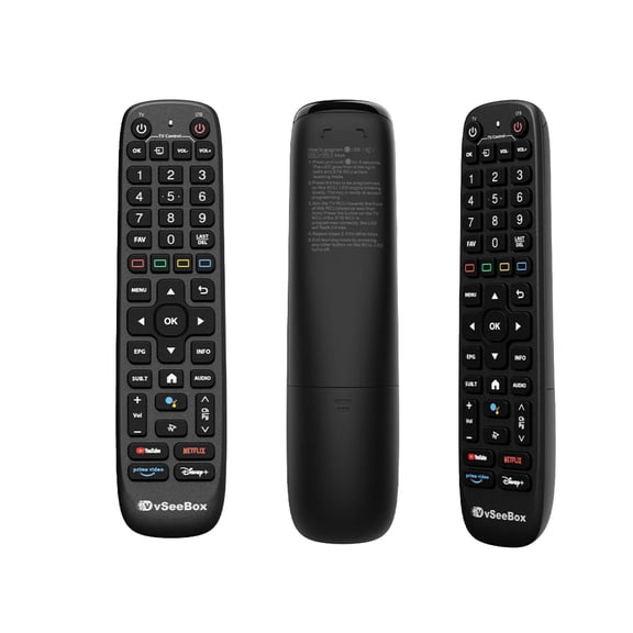 V6 Plus Replacement Remote, Bluetooth Voice Control with Backlit and IR Mode