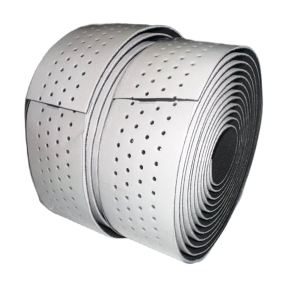 Vsenkes 2 Pieces Bike Handlebar Tapes Handle Wrap for BMX Mountain Bikes Accessories White