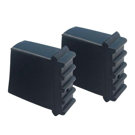 Vsenkes 2 Pieces Ladder Feet Covers Professional Extension Step Ladder Foot Cushions Black