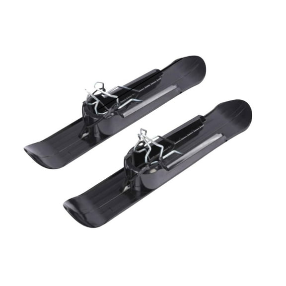 Vsenkes 2Pcs Snow Sledge Board Toboggan for Balance Bike Scooter Disabled Wheelchair