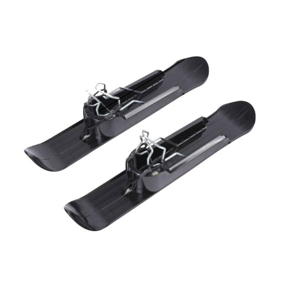 Vsenkes 2Pcs Snow Sledge Board Toboggan for Balance Bike Scooter Disabled Wheelchair