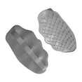 thumbnail image 1 of Vsenkes 2Pcs Weight Lifting Grips Pads Anti Slip Bar Bodybuilding Workout Gym Gloves Gray, 1 of 9