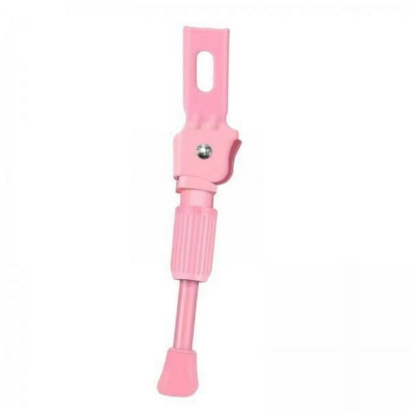 Vsenkes 2xKids Bike Kickstand Foot Alloy Cycling Accessories Sturdy Kick Stand pink 16inch