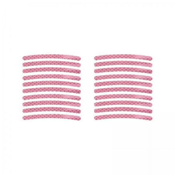 Vsenkes 3x20x Wheel Rim Stripe Decal Bikes Motorbike Car Wheel Hub Reflective Stickers