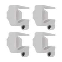 Vsenkes 4Pcs Boat Fender Clips for Docking Sturdy Boat Accessories Boat Bumper Clips Gray