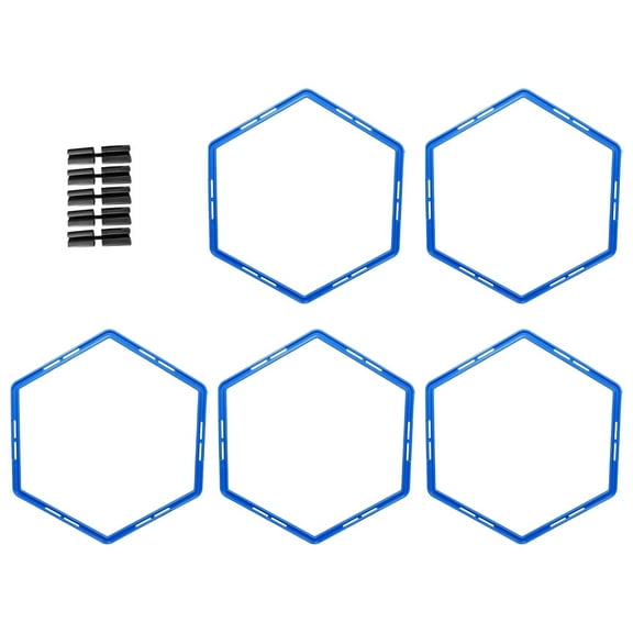 Vsenkes 5 Piece s Portable Fitness Equipment Football Training