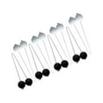 thumbnail image 1 of Vsenkes 8x Ladder Balls for Kids Adults Family Dia 1.65 in Golf Game Toss Game Balls Black and White, 1 of 9