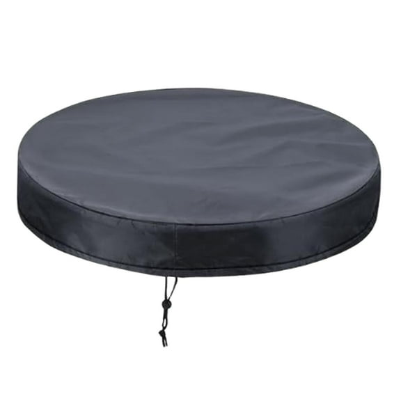 Vsenkes Adjustable Drum Cover for Barrel Water Resistant for Backyard Outdoor Garden 65 cmx10 cm