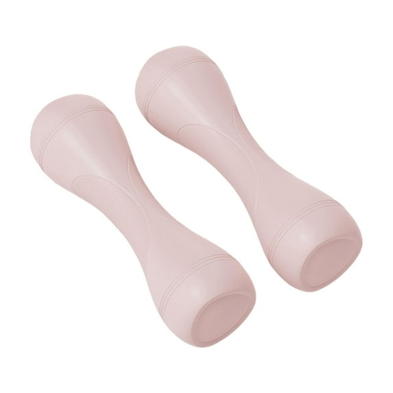 Vsenkes Adjustable Dumbbells Pair for Home Strength Training Non Slip for Women Kids Pink