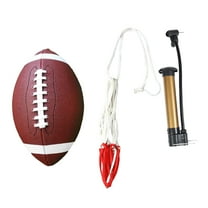 Vsenkes American Football Comfortable Soft Training Football for Game Outdoor Sports 25.5cm to 26.5cm