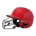 thumbnail image 1 of Vsenkes Baseball Batting Helmet Breathable with for Match Tournament Sports Red, 1 of 9