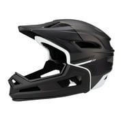 Vsenkes Bicycles Helmet Adjustable BMX Climbing Outdoor Sports Full Face Bike Helmet Black