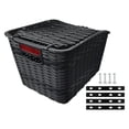 thumbnail image 1 of Vsenkes Bike Basket Rear Carrying Bike Cargo Basket for Travel Outdoor Mountain Bike, 1 of 9