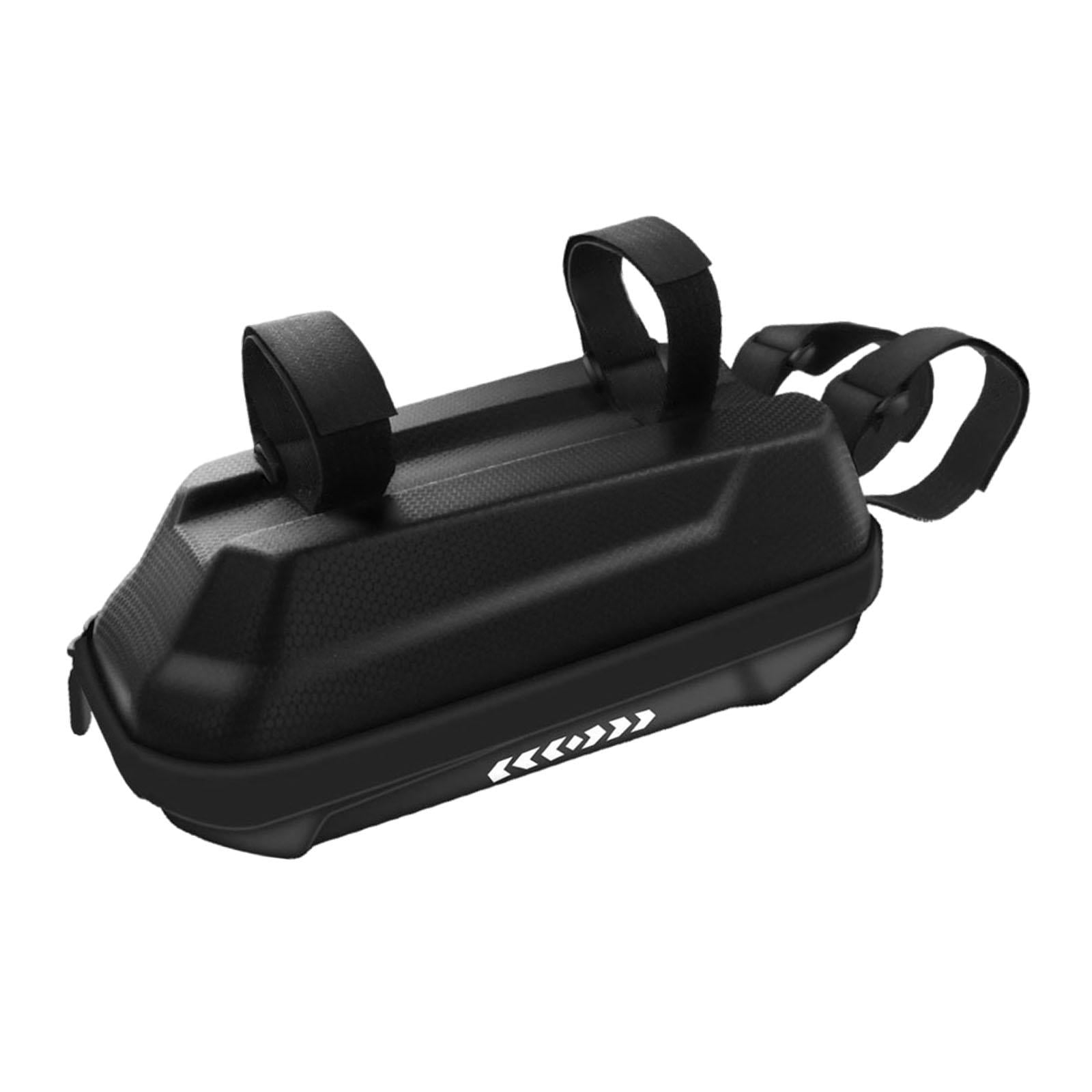 Vsenkes Bike Frame Handlebar Storage Bag Waterproof Hard Shell Hanging ...