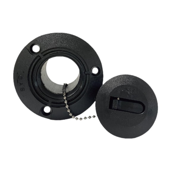 Vsenkes Boat Deck Filler 38mm Easy to Install Boat Accessory for Marine Boat RV GAS