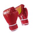 thumbnail image 1 of Vsenkes Boxing Gloves Fighting Gloves Sparring Gloves for Muay Thai Karate Grappling Red for Kids, 1 of 9