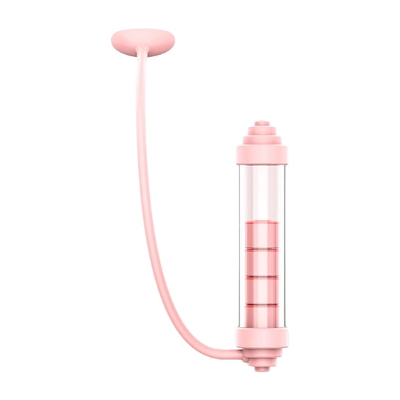 Vsenkes Breathing Exercise Device Easy to Use Adjustable for Riding Fitness Swimming pink