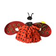 thumbnail image 1 of Vsenkes Cute Goose Outfit Landscape Ornament Outdoor Decoration Creative Goose Clothing Yard Statue Costume for Patio Porch ladybug, 1 of 9