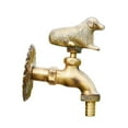 thumbnail image 1 of Vsenkes Decorative Outdoor Garden Faucet Bathroom Sturdy Outside Spigot Garden Decor Dog, 1 of 9