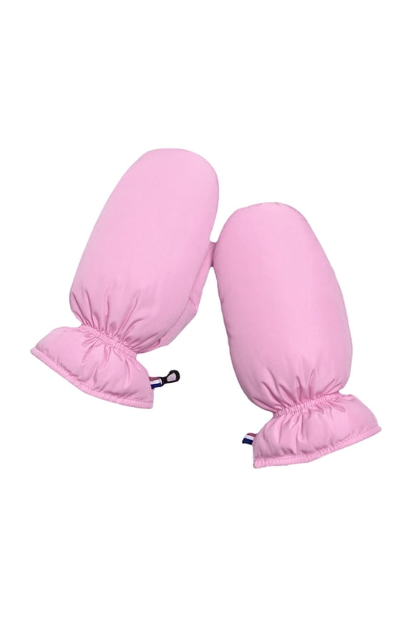 Down Mittens Duck Down Windproof Cold Weather Gloves for Jogging Walking Ski