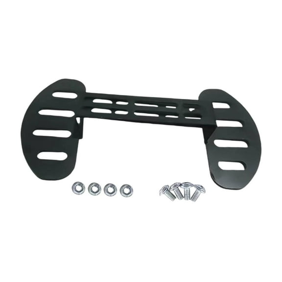 Vsenkes Electric Bike Foot Rest Adjustable Lightweight Scooter Front Foot Pedals Set