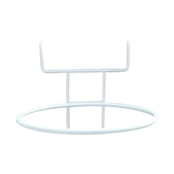 Vsenkes Flowerpot Hanger Versatile Small Bonsai Display Rack for Deck Outdoor Indoor White