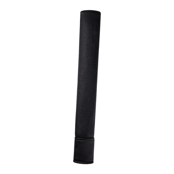 Vsenkes Golf Alignment Stick Cover PU Leather Cover for Women Men Black