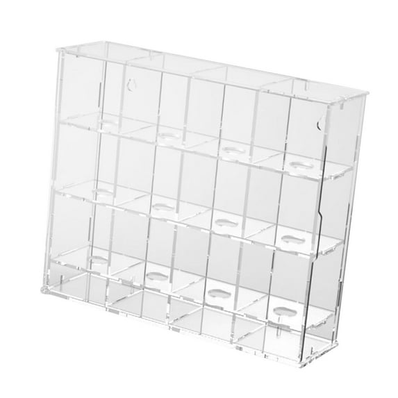 Vsenkes Golf Ball Display Case Acrylic Protection Holder for Golf Balls Table Tennis 12 Grids