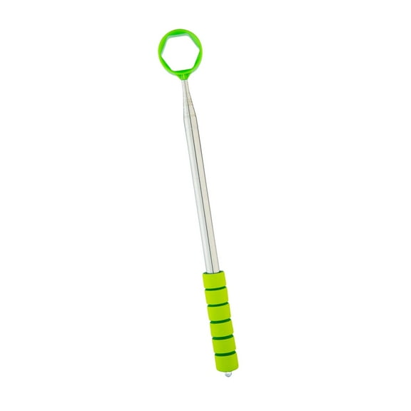 Vsenkes Golf Ball Retriever Retractable Telescopic Compact Ball Picker Golfers Gifts green
