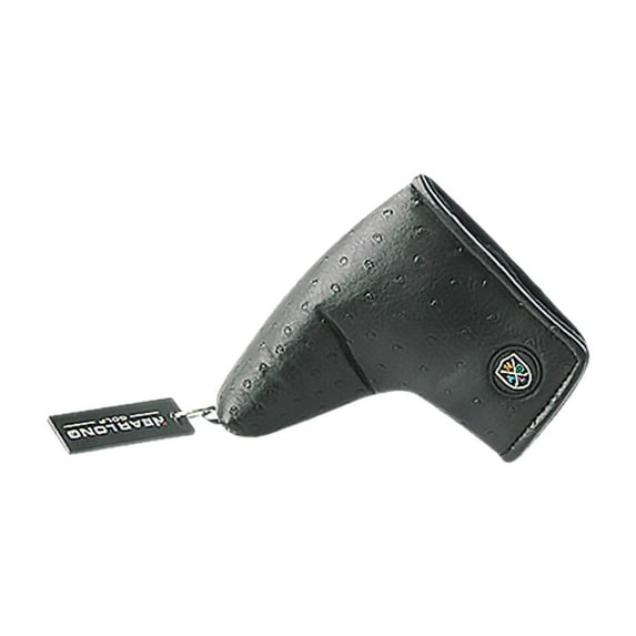 Vsenkes Golf Club Cover Golf Putter Cap Protector Funny Guard Golf Putter Head Cover patternBlack