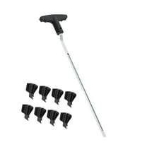 Vsenkes Golf Grip Removal Tool Golf Grip Remover Saver 11" Repair for Sports Golfing Black