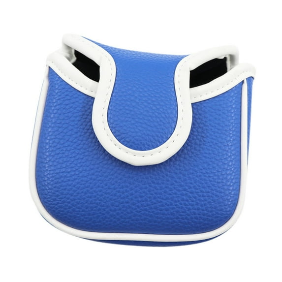 Vsenkes Golf Mallet Putter Cover Accessories Comfortable Compact Golf Club Headcover Blue